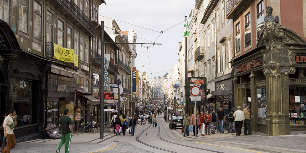Qué ver en Oporto: Rua Santa Catarina