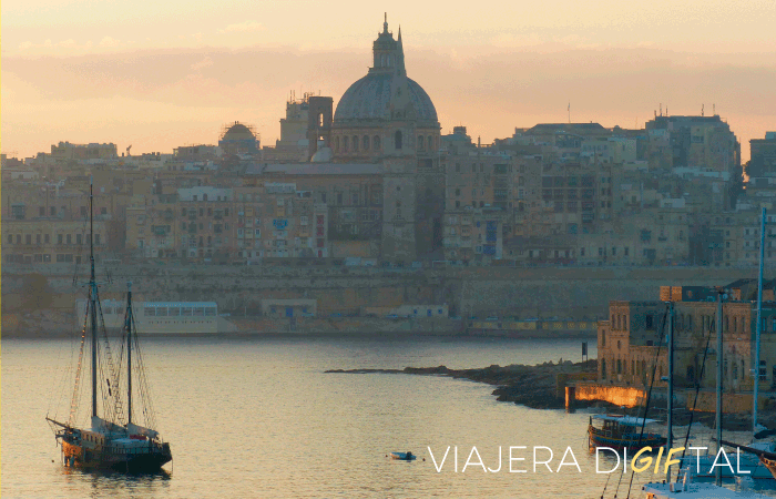 Visitar Malta: Vistas desde Sliema