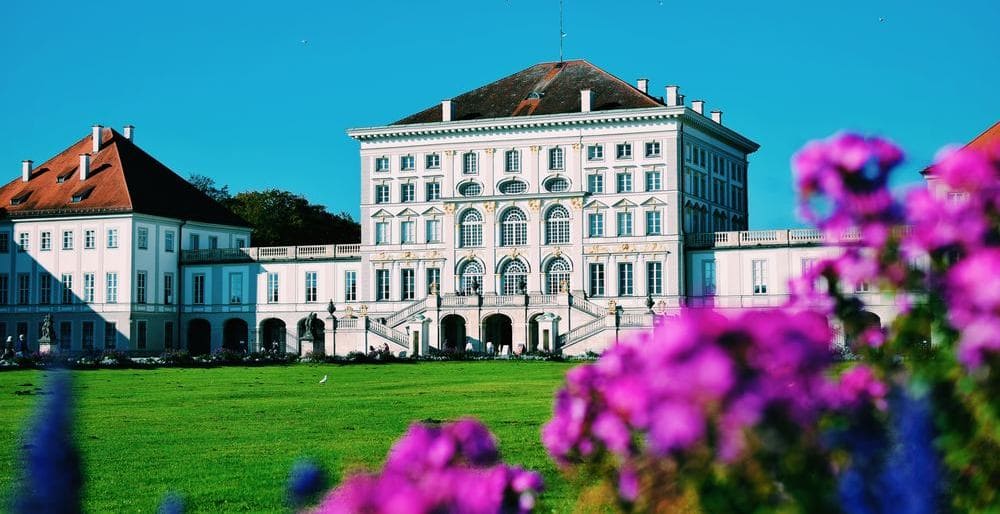 Vista del Palacio de Nymphenburg