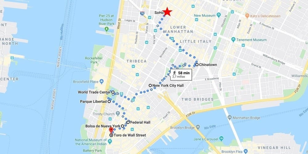 Itinerario de 3 días por Lower Manhattan 
