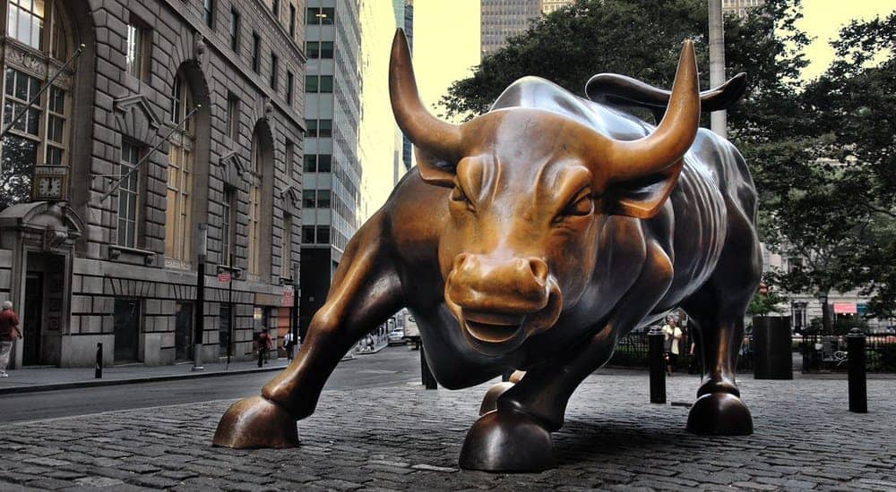 El toro de Wall Street en Manhattan