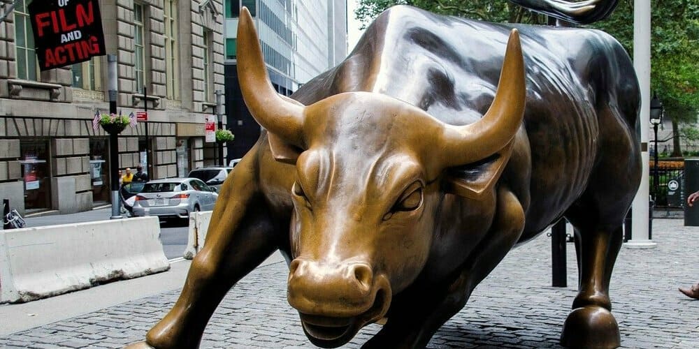Escultura de bronce del Toro de Wall Street