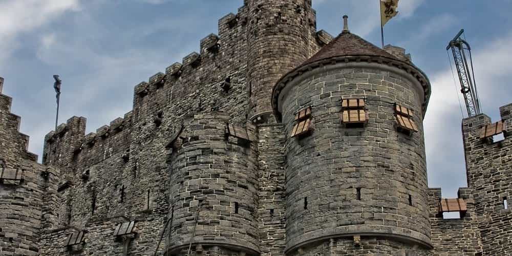 Castillo de los Condes de Flandes en Gante