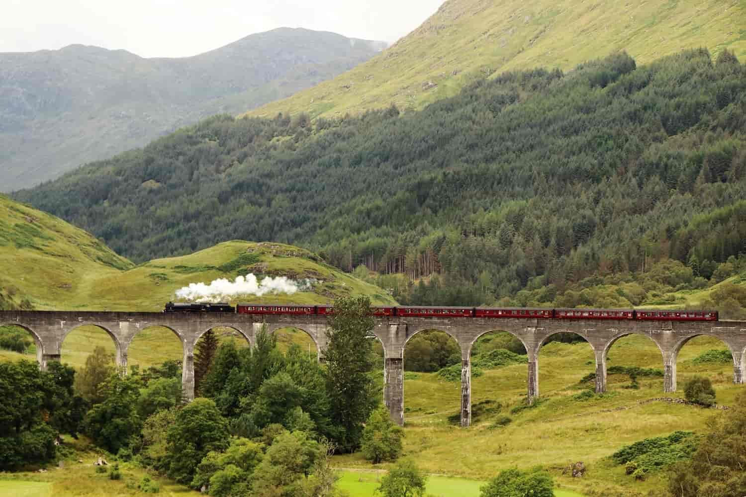 El tren de Harry Potter, un recorrido mágico por Escocia
