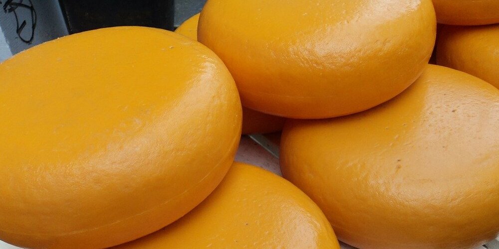 Los quesos son un producto típico de Ámsterdam