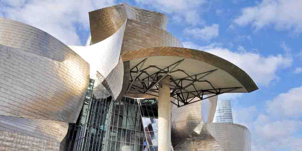 El Museo Guggenheim de Bilbao.