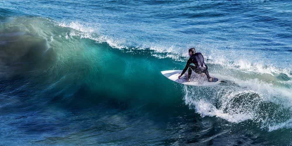 Piedra Playa, perfecta para la practica de surf