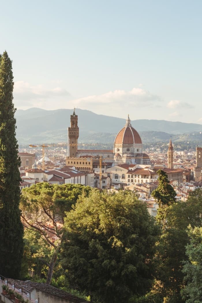 Vistas de Florencia capital Toscana.