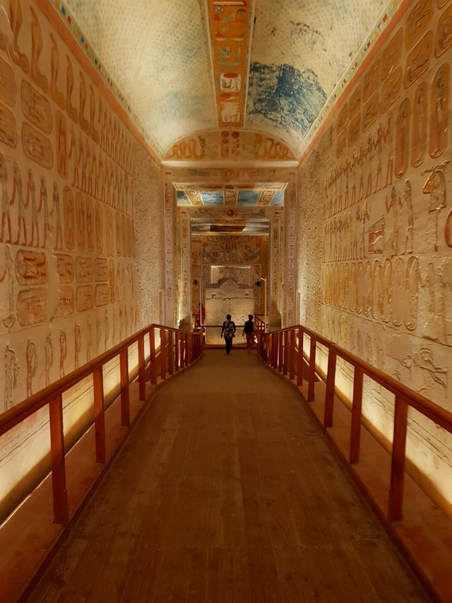 Interior del Templo de Luxor.